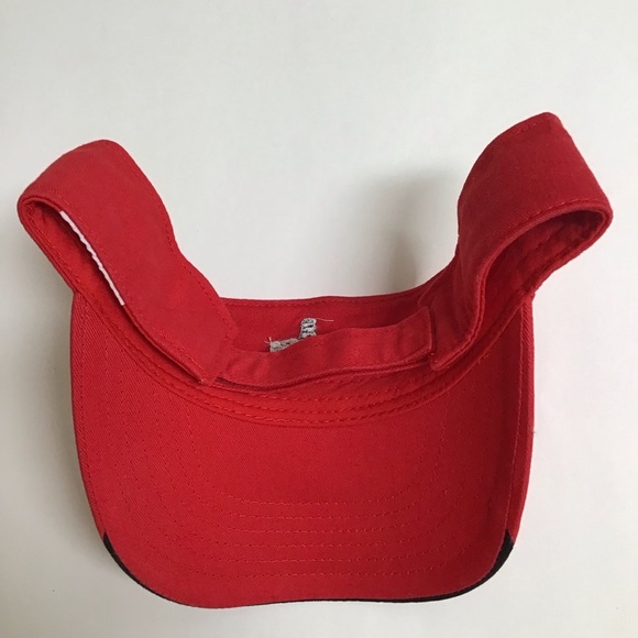 Coca Cola Racing Visor Cap Checkered Coke Bottle Hat NASCAR Strap Adjusts Cotton - Picture 3 of 9